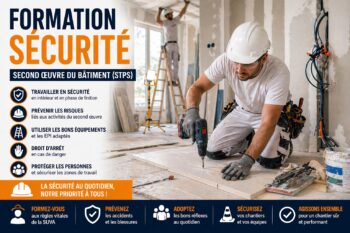 Formation Sécurité Second œuvre du bâtiment