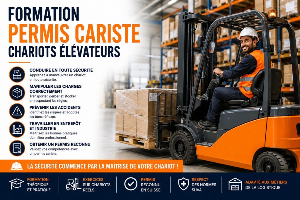 Formation Permis cariste (chariots élévateurs)
